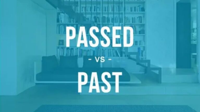 Past Away or Passed Away