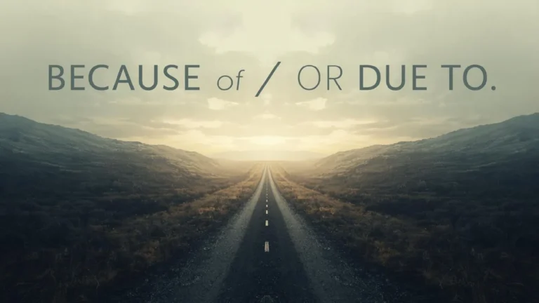 because-of-or-due-to