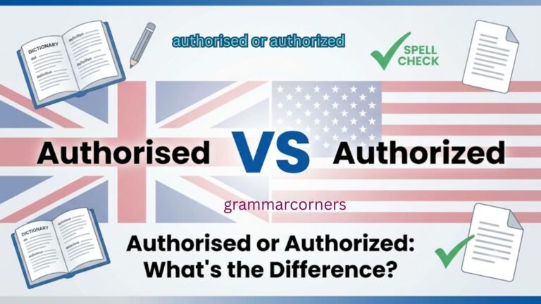 authorised or authorized
