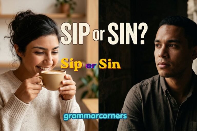 Sip or Sin