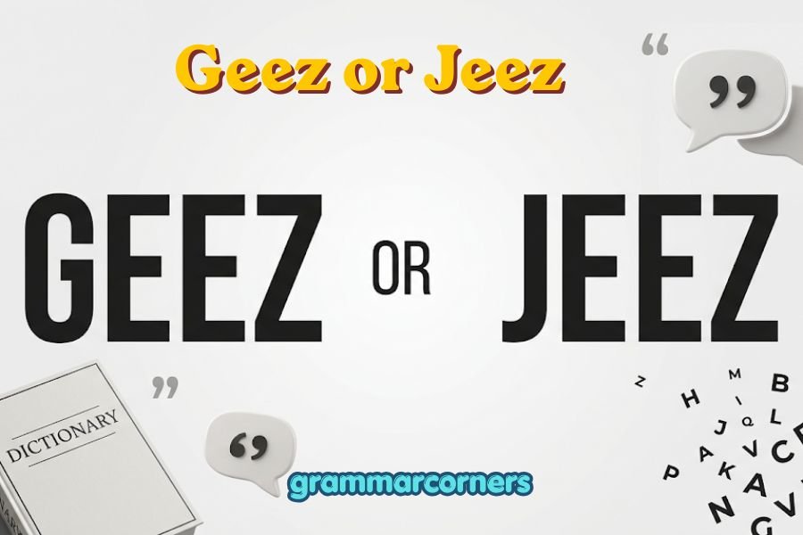 geez or jeez
