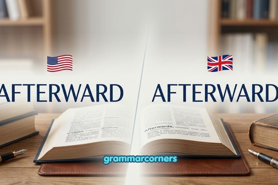 afterwards or afterward