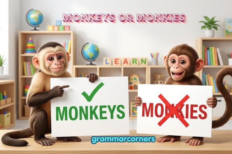 monkeys or monkies