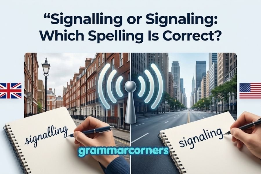 signalling or signaling