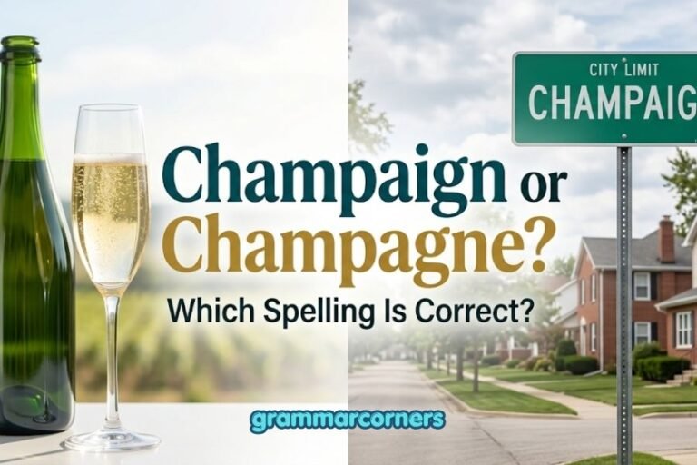 champaign or champagne