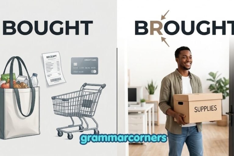 bought or brought