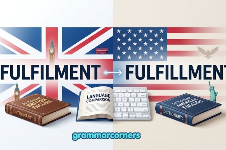 fulfilment or fulfillment